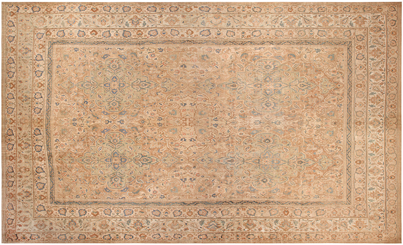 Antique Persian Khorassan Rug, c. 1900s, 18 ft 1 in x 29 ft 1 in — Nazmiyal #71956