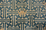 Pattern Detail of Large Antique Chinese Peking Rug 73915 by Nazmiyal Antique Rugs