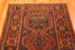 Top of Small Antique Caucasian Soumak Rug Top of Small Antique Caucasian Soumak Rug 73926 by Nazmiyal Rugs