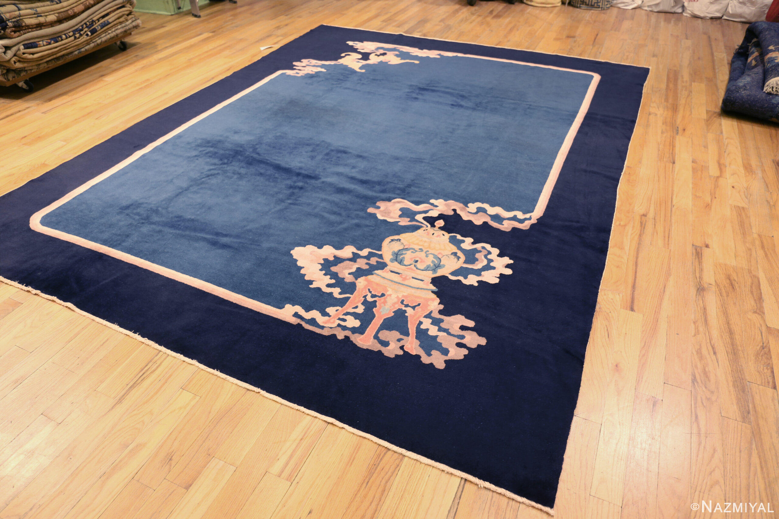 Antique Chinese Art Deco Rug 73918 by Nazmiyal Rugs