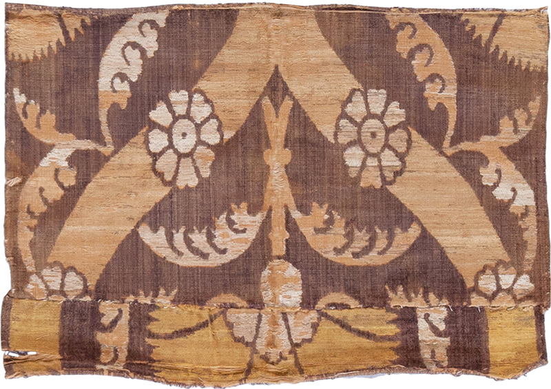 16th Century Antique Turkish Velvet Textile 70851