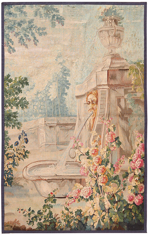 18th Century Antique French Beauvais Tapestry 70734