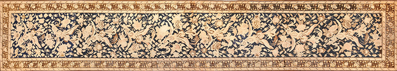 Antique Caucasian Karabagh Long Runner Rug 44441