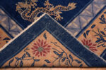 Back of Antique Chinese Peking Wool Rug Back of Antique Chinese Peking Wool Rug 73931 by Nazmiyal Rugs