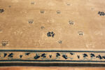 Border of Antique Chinese Ningxia Rug Border of Antique Chinese Ningxia Rug 73932 by Nazmiyal Rugs
