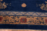 Border of Antique Chinese Peking Wool Rug Border of Antique Chinese Peking Wool Rug 73931 by Nazmiyal Rugs