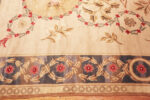 Border of Oversized Vintage European Savonnerie Rug Border of Oversized Vintage European Savonnerie Rug 73952 by Nazmiyal Rugs
