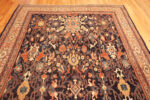 Bottom of Antique Persian Mahal Rug Bottom of Antique Persian Mahal Rug 73928 by Nazmiyal Rugs