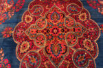 Center Medallion of Vintage Persian Floral Kerman Rug Center Medallion of Vintage Persian Floral Kerman Rug 73724 by Nazmiyal Rugs