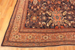 Corner of Antique Persian Mahal Rug Corner of Antique Persian Mahal Rug 73928 by Nazmiyal Rugs