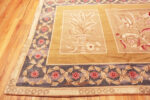 Corner of Oversized Vintage European Savonnerie Rug Corner of Oversized Vintage European Savonnerie Rug 73952 by Nazmiyal Rugs