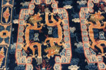Detail of Antique Chinese Peking Dragon Rug Detail of Antique Chinese Peking Dragon Rug 73925 by Nazmiyal Rugs