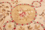 Feature of Oversized Vintage European Savonnerie Rug Feature of Oversized Vintage European Savonnerie Rug 73952 by Nazmiyal Rugs