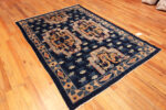 Floor View of Antique Chinese Peking Dragon Rug Floor View of Antique Chinese Peking Dragon Rug 73925 by Nazmiyal Rugs