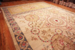 Floor of Oversized Vintage European Savonnerie Rug Floor of Oversized Vintage European Savonnerie Rug 73952 by Nazmiyal Rugs