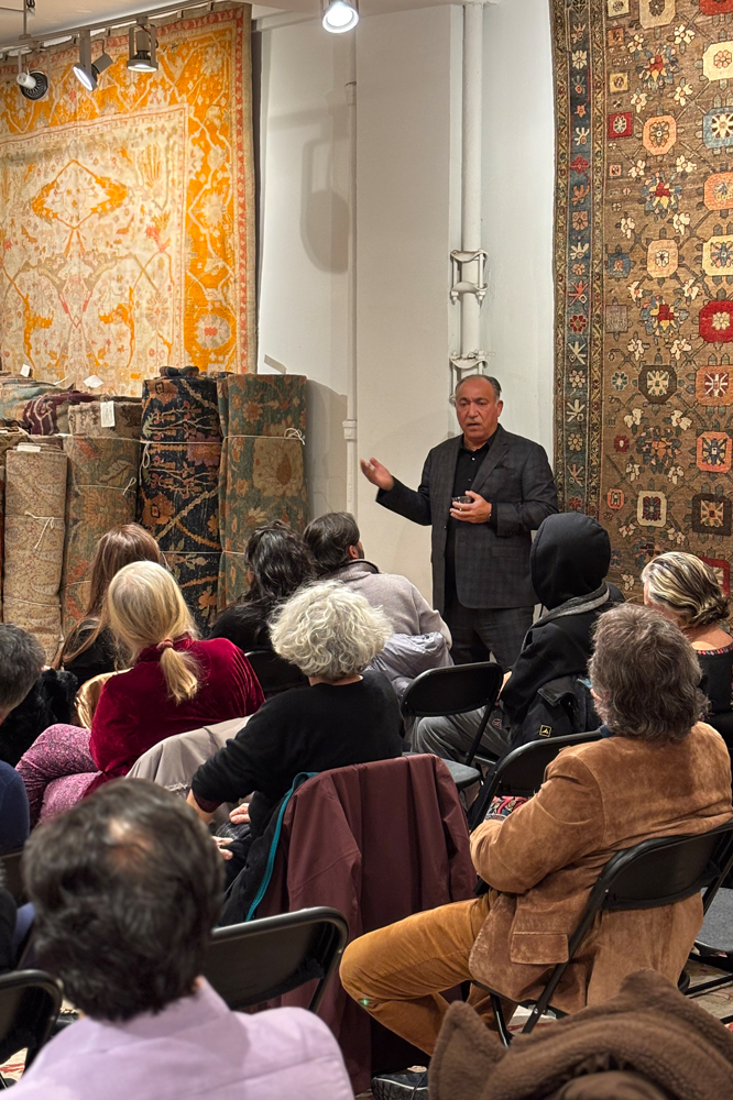 Jason Speaking with Guests During Seminar 3
