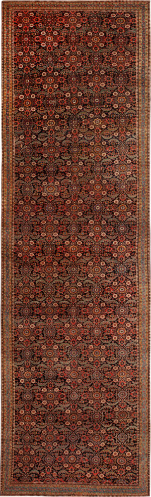 Large Antique Persian Bidjar Runner Rug 73943 by Nazmiyal Rugs