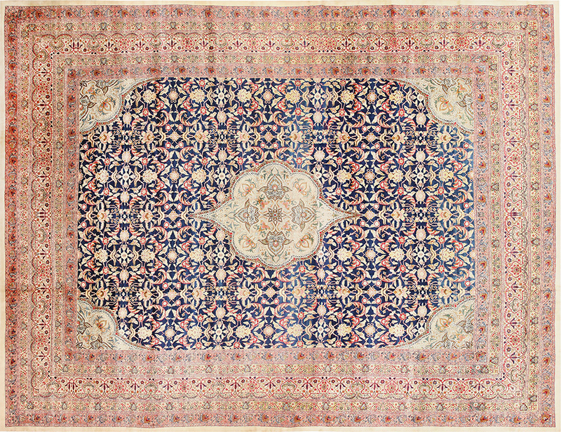 Large Oversized Antique Persian Rug 48945 by Nazmiyal