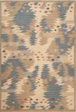 Modern Swedish Style Pakistan Kilim Rug Modern Swedish Style Pakistan Kilim Rug 73954 by Nazmiyal Rugs