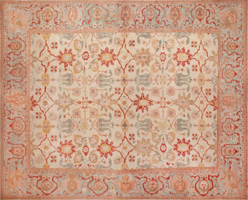 Oversized Antique Persian Sultanabad Rug 72520 by Nazmiyal Rugs 2026 Blog