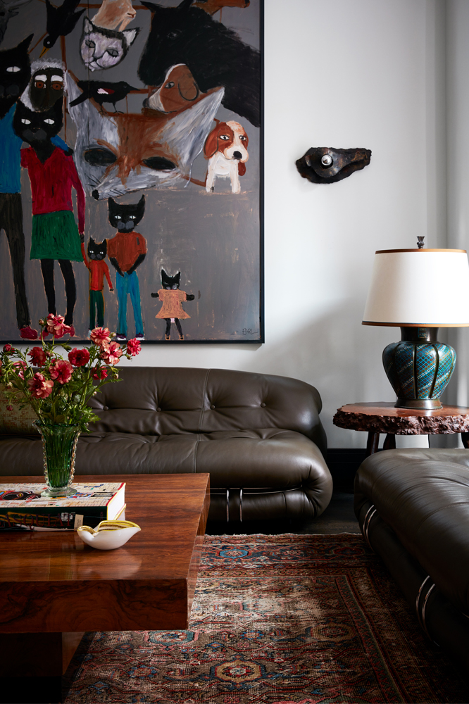 Pappas Miron Cat Painting Interior