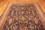 Top of Antique Persian Mahal Rug Top of Antique Persian Mahal Rug 73928 by Nazmiyal Rugs