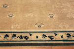 Trim of Antique Chinese Ningxia Rug Trim of Antique Chinese Ningxia Rug 73932 by Nazmiyal Rugs