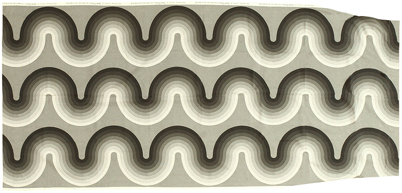 Scandinavian Verner Panton Textile 47811 by Namziyal