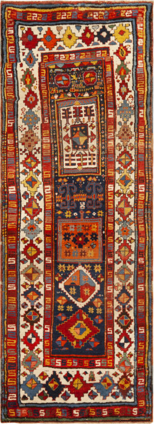 Antique Caucasian Talish Rug 74026 by Nazmiyal Rugs