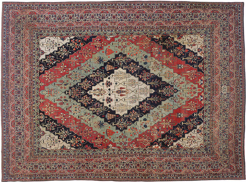 Antique Persian Kerman Rug 3403 by Nazmiyal Rugs for Blog