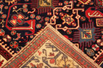 Back of Antique Caucasian Shirvan Rug Back of Antique Caucasian Shirvan Rug 73992 by Nazmiyal Rugs