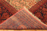 Back of Oversized Antique Persian Kashan Rug Back of Oversized Antique Persian Kashan Rug 73972 by Nazmiyal Rugs