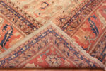 Back of Oversized Modern Turkish Sultanabad Design Rug Back of Oversized Modern Turkish Sultanabad Design Rug 73951 by Nazmiyal Rugs
