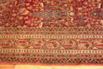 Border of Antique Persian Kerman Rug 73978 by Nazmiyal Rugs