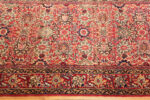 Border of Antique Persian Kerman Runner Rug Border of Antique Persian Kerman Runner Rug 73593 by Nazmiyal Rugs