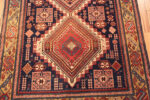 Bottom Diamond on Antique Caucasian Shirvan Rug 73985 by Nazmiyal Rugs