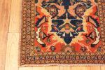 Corner of Antique Persian Senneh Rug Corner of Antique Persian Senneh Rug 73974 by Nazmiyal Rugs
