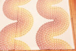 Corner of Vintage Danish Panton "Curve" Curtain Pair Corner of Vintage Danish Panton "Curve" Curtain Pair 74028 by Nazmiyal Rugs