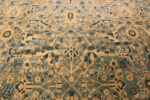 Decorative Detail on Large Antique Indian Agra Rug 73971 by Nazmiyal Rugs