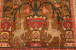 Deer Detail of Antique Caucasian Karabagh Rug 73940 by Nazmiyal Rugs