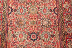 Detail of Antique Persian Kerman Runner Rug Detail of Antique Persian Kerman Runner Rug 73593 by Nazmiyal Rug