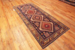 Diagonal View of Antique Caucasian Shirvan Rug 73985 by Nazmiyal Rugs