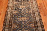 Diamond Design on Antique Persian Malayer Runner Rug 50351 by Nazmiyal Rugs