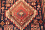 Diamond Detail on Antique Caucasian Shirvan Rug 73985 by Nazmiyal Rugs