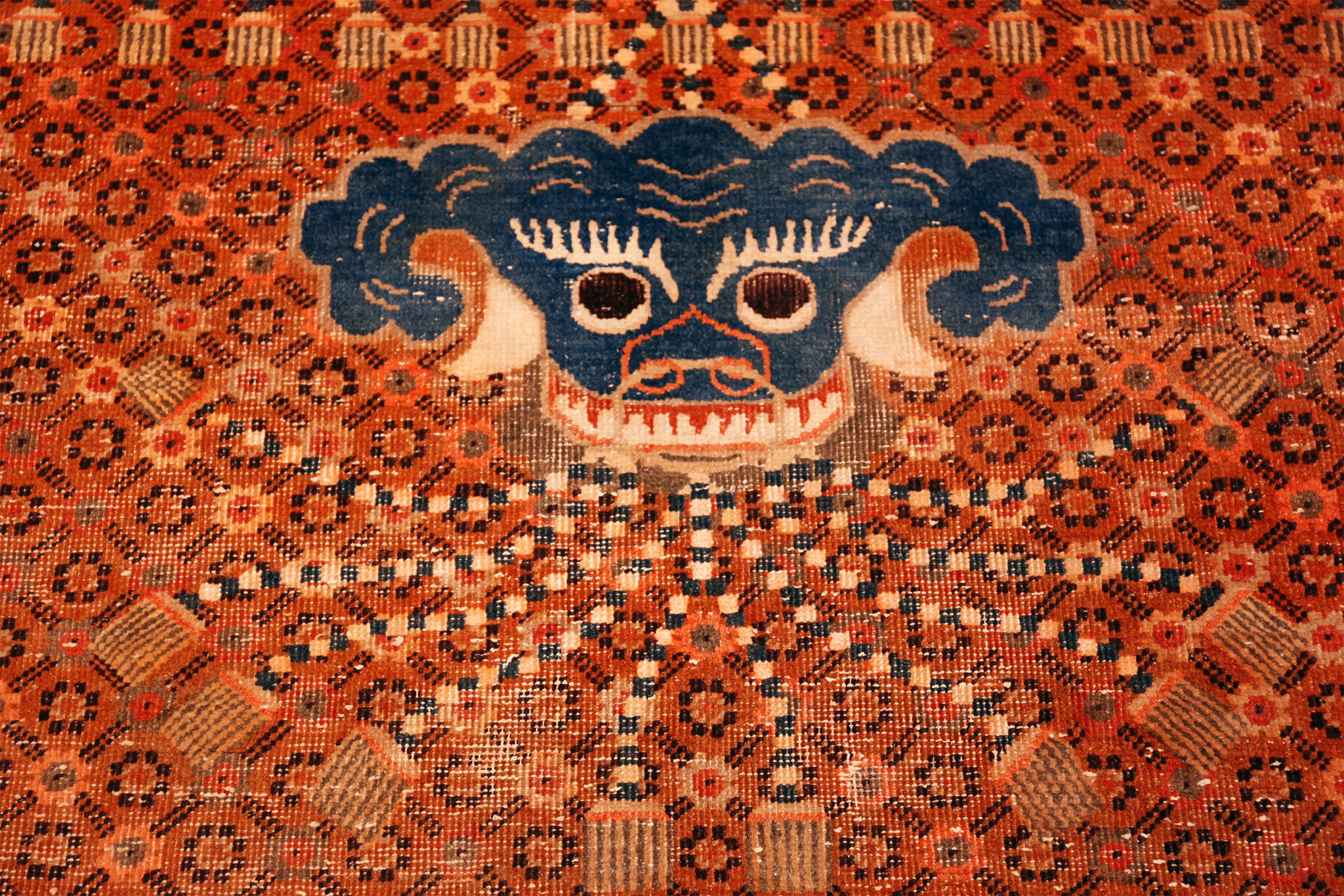 Chinese Rags Antique Chinese Rug 73980 by Nazmiyal Rugs