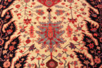 Field Detail of Antique Persian Serapi Rug 74011 by Nazmiyal Rugs