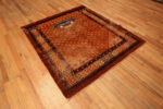 Floor View of Antique Chinese Mongolian Rug Floor View of Antique Chinese Mongolian Rug 73980 by Nazmiyal Rugs