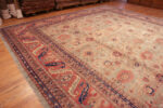 Floor of Oversized Modern Turkish Sultanabad Design Rug Floor View of Oversized Modern Turkish Sultanabad Design Rug 73951 by Nazmiyal Rugs