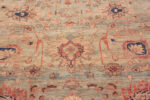 Floral Detail on Oversized Modern Turkish Sultanabad Design Rug Floral Detail on Oversized Modern Turkish Sultanabad Design Rug 73951 by Nazmiyal Rugs