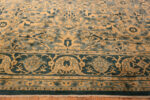 Fringe on Large Antique Indian Agra Rug 73971 by Nazmiyal Rugs